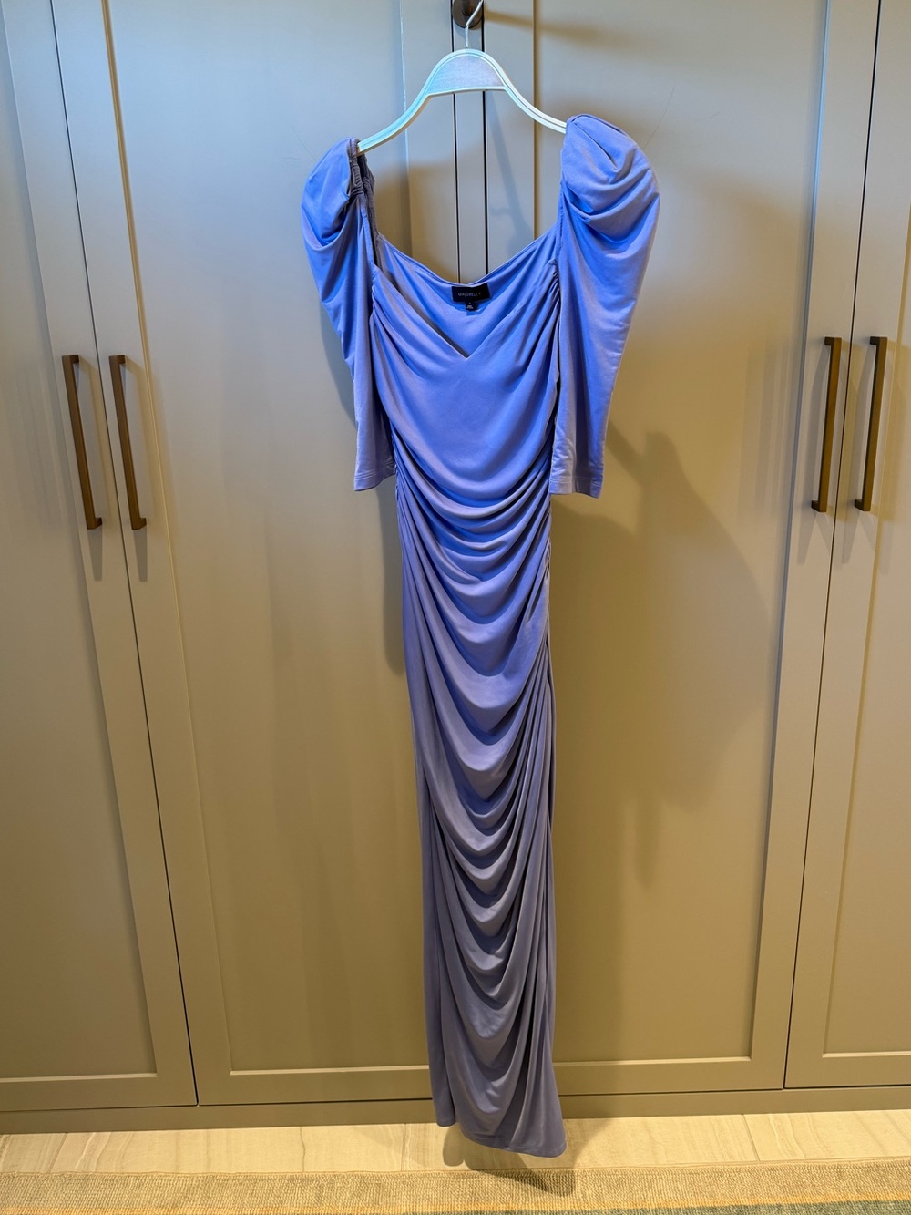 MAJORELLE Draped Ruched Dress